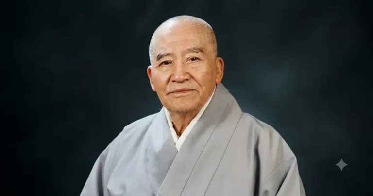 불정심관세음보살모다라니 가피 이야기 - 범행스님의 생전 모습